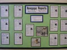 A newspaper report example text for budding ks1 journalists. Classroom display on Pinterest | World War Two, Classroom ...