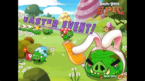 Angry Birds Epic The Golden Easter Egg Hunt Level 10 Boss Big Bad Bunny