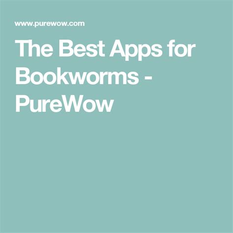 The Best Apps For Bookworms Purewow Learn A New Language Best Apps