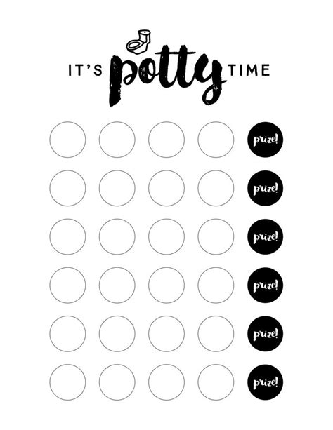 You get your kids al. Potty Training Sticker Chart (With images) | Potty ...