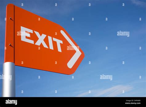 Exit Symbol Hi Res Stock Photography And Images Alamy