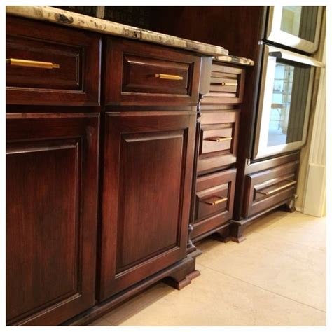 Never miss new arrivals that match exactly what you're looking for! Awesome mahogany faux finish on painted cabinets. By ...