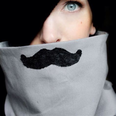 You Cant Go Wrong With A Mustache Anything Especially A Scarf My