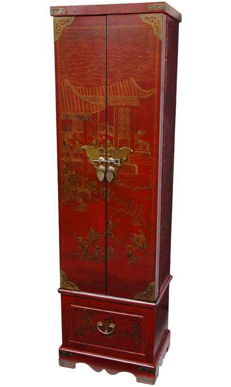 Asian Jewelry Armoire