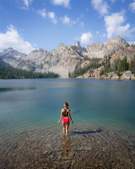 Alice Twin Lakes Sawtooth Mountains Outdoors Adventure Hiking
