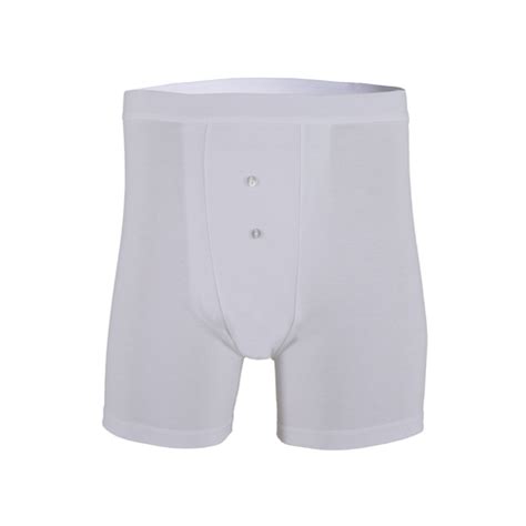 Mens Washable Incontinence Boxer Shorts With Built In Pad Washable