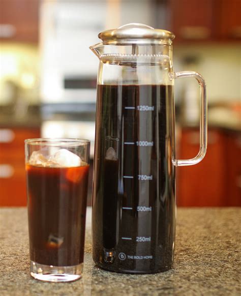 The gourmia cold brew coffee maker is an excellent example. COLD BREW Coffee Maker - The Bold Home