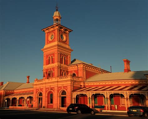 Albury Railway Station Albury Railway Station Is Located O Flickr