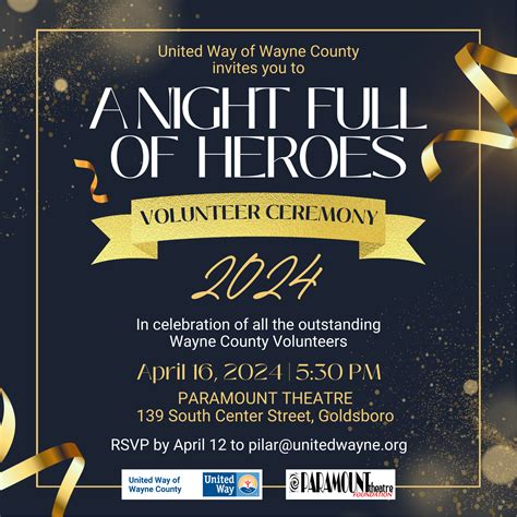 United Way of Wayne County to Celebrate Wayne County Volunteers