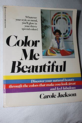 Color Me Beautiful By Carole Jackson Book The Fast Free Shipping Ebay