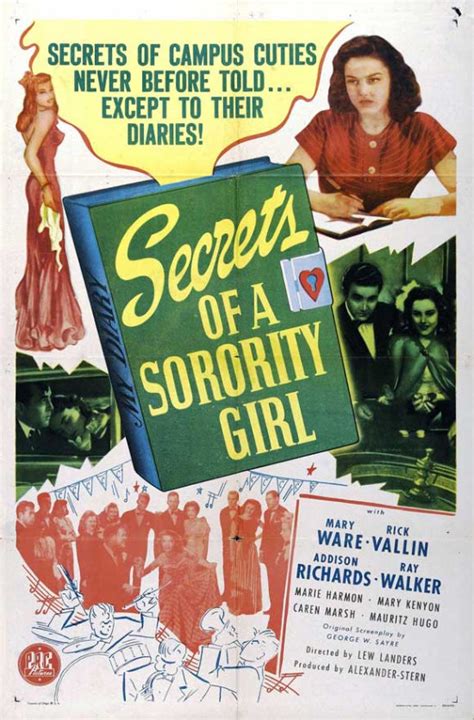 Posterazzi Pop Culture Graphics Secrets Of A Sorority Girl Movie Poster Unframed Print Wayfair