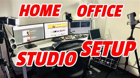 How To Setup Your Home Office Live Streaming Studio For BEGINNERS