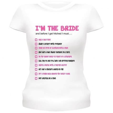 Hen Party T Shirts Bride To Be Hen Night T Shirts Bride Dares Hen Night