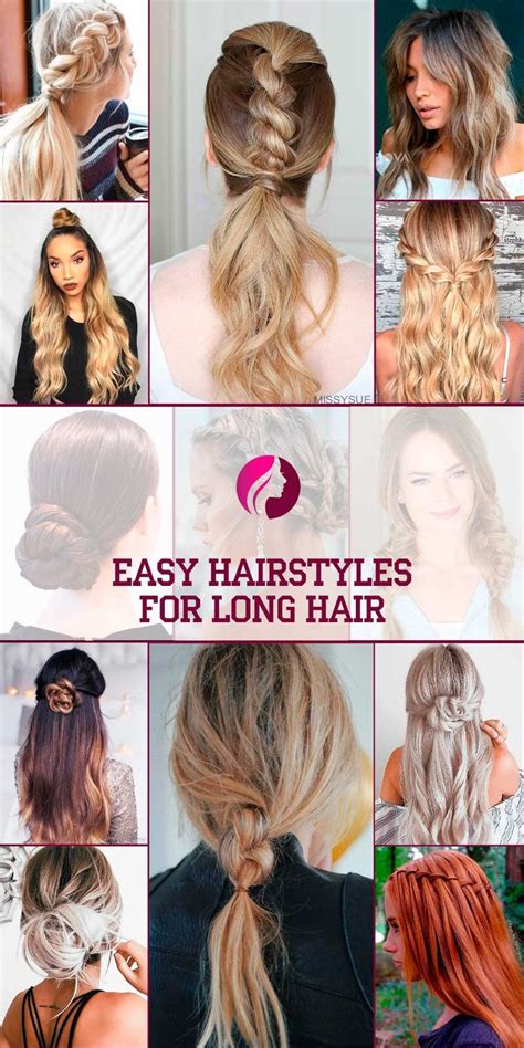 16 Marvelous Easy Chic Hairstyles Long Hair
