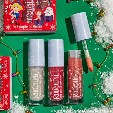 see colourpop s rudolph the red nosed reindeer collection popsugar beauty