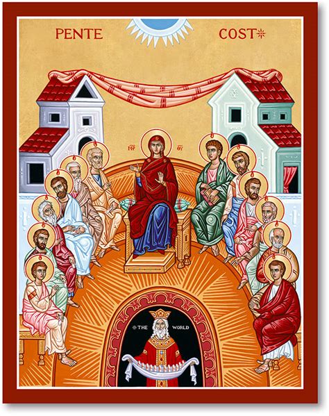 Great Feast Icons Pentecost Icon Monastery Icons