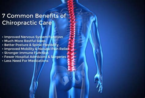 7 common benefits of chiropractic care