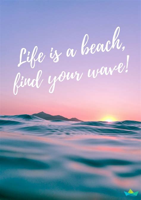 110 Short Beach Quotes Captions Sayings For Ocean Lovers Artofit