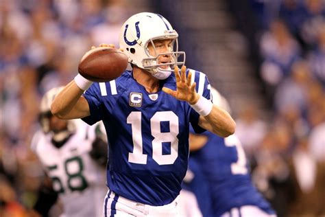 Colts Legendary Quarterback Peyton Manning Ironically Ranked 18 On The