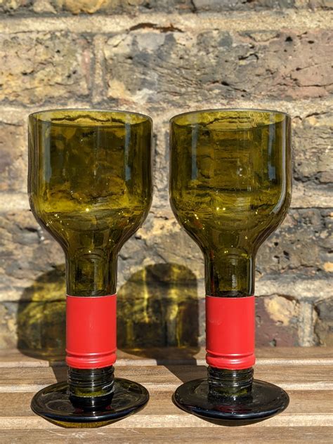 Wine Bottle Glasses Rewind Glass