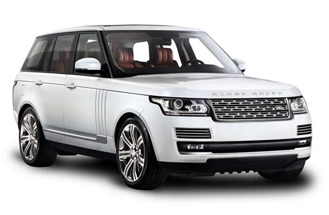 Download White Range Rover Car Png Image For Free