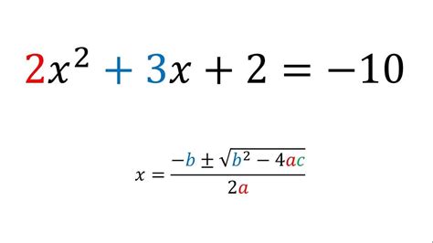 Ecuaciones Cuadraticas Por Formula General Ejemplos Nuevo Ejemplo
