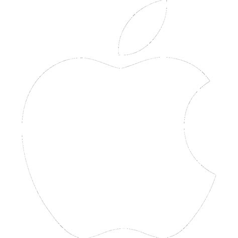 Apple Logo Transparent Background White Transparent Background Apple