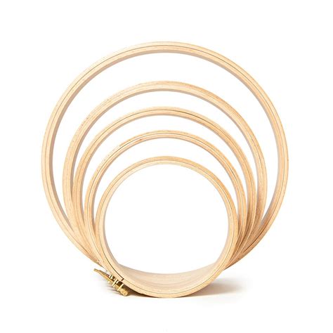 Wooden Embroidery Hoops X Round Access Commodities
