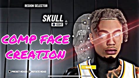 The Best Comp Face Creation In Nba 2k22 Best Drippy Face Creation