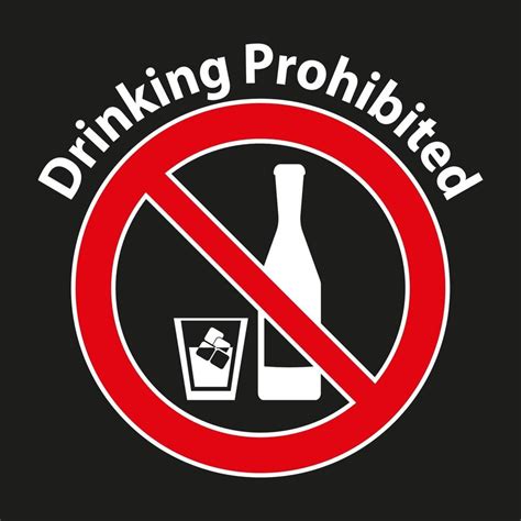 Drinking Prohibitedno Alcohol Sign Isolated On White Background 2265406 Vector Art At Vecteezy