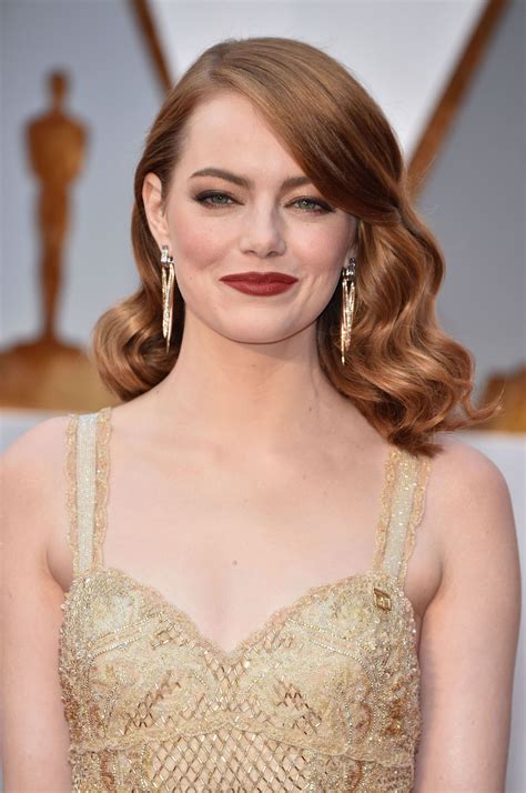 Hair And Makeup Best Oscars Hairstyles And Makeup Looks Red