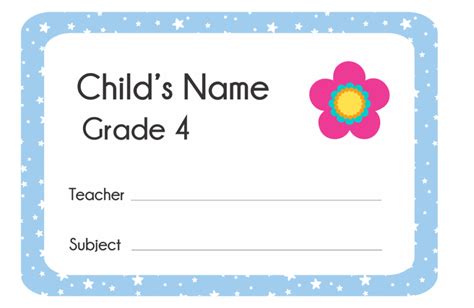 Free Printable School Subject Labels Made By Creative Label 11