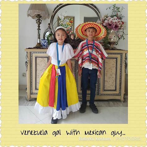 Kostum Anak Negara Venezuela Babyku Kostum Anak Jakarta