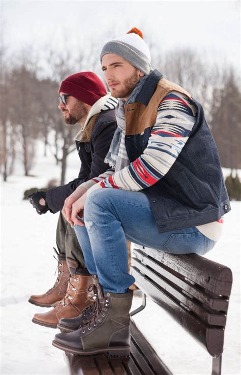 Pin By Aorrora2 On Inspo Zima Mens Winter Boots Winter Outfits Men