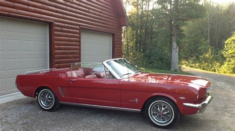 1966 Ford Mustang Convertible For Sale Near Cedar Michigan 49621
