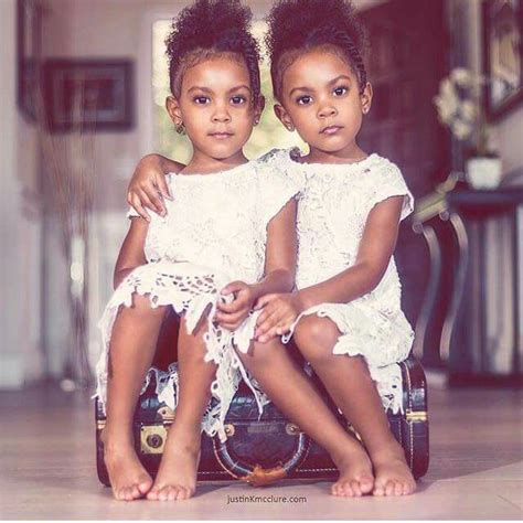 Twin Baby Girls Black Baby Girls Cute Black Babies Cute Twins Twin