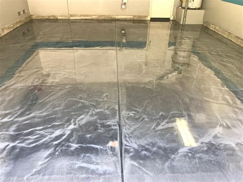 With garage floor epoxy the best step you can take to create the most durable and toughest flooring for your garage is to apply a garage floor epoxy coating. Metallic Epoxy for garage floor | Metallic epoxy floor, Flooring, Floor coating