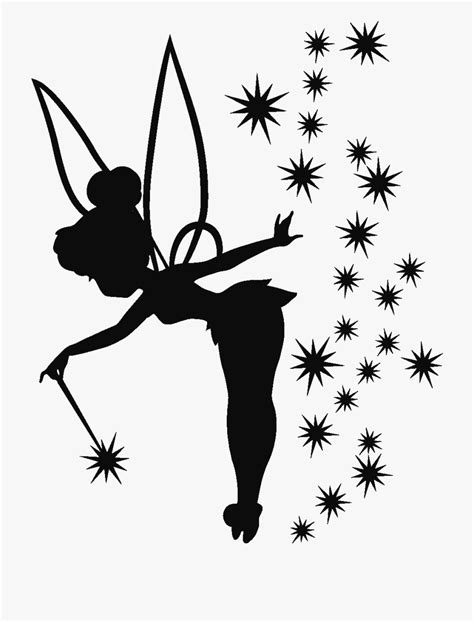 28 Collection Of Tinkerbell Drawing Outline Tinkerbell Vector