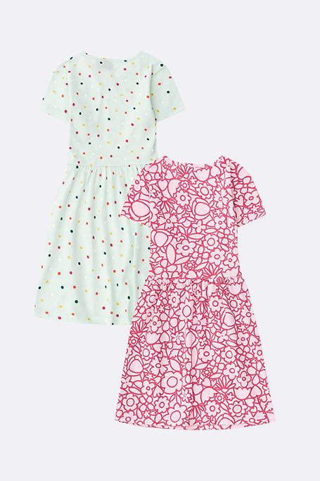 2 Pack Printed Dresses