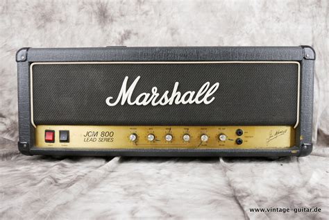 Marshall Jcm 800 Lead Series 1983 Black Amp For Sale Vintage Guitar