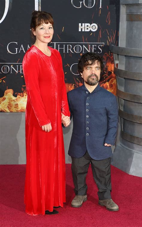 Peter Dinklage Who Portrays Tyrion Lannister Was Accompanied By Wife