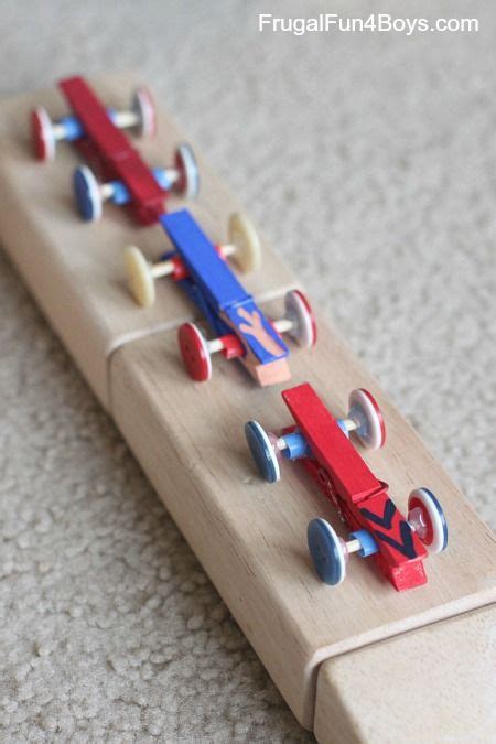 Clothespin And Button Car Craft For Kids Craft Cars And