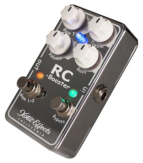 Xotic Effects Rc Booster V2 Ultra Clean Boost Rcb V2 Reverb