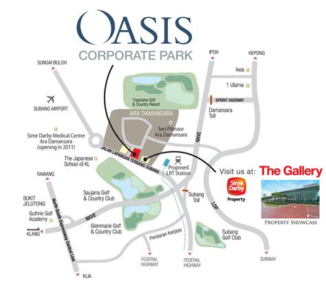 85.28 acres oasis damansara is a msc status cybercentre oasis square, oasis corporate park, oasis centum, meritus tower. Oasis Corporate Park