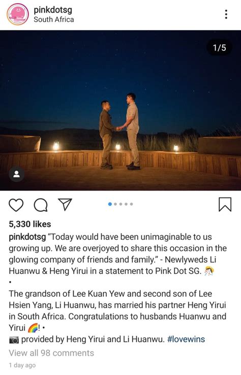 lee kuan yew s grandson just married his soul mate in south africa world of buzz