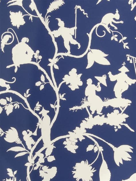 0692801 Clayfield Blue And White By Stroheim Blue And White Wallpaper