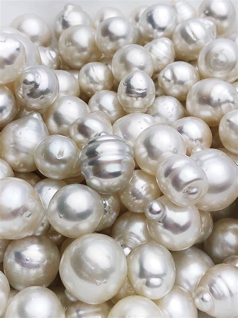 10 19mm White South Sea Loose Pearls Drops 10mm 19mm Aa Quality 946