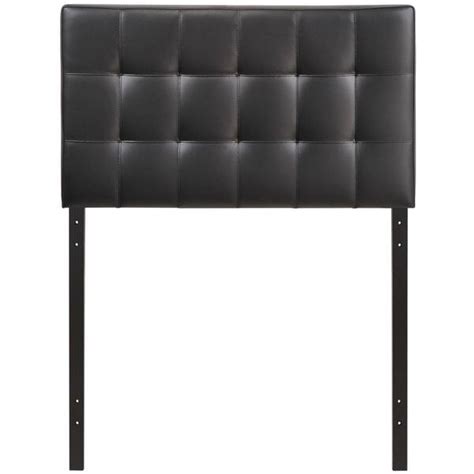 Modway Lily Black Twin Upholstered Vinyl Headboard Mod 5149 Blk The