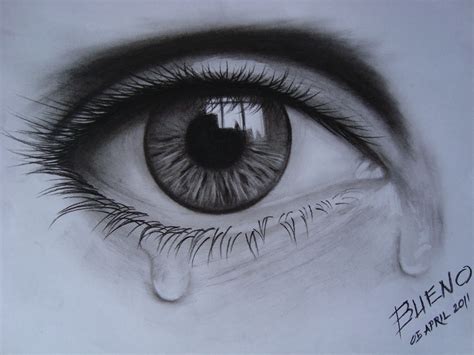 Drawings Of Crying Eyes The Crying Eye Drawing By Irina Wingerter