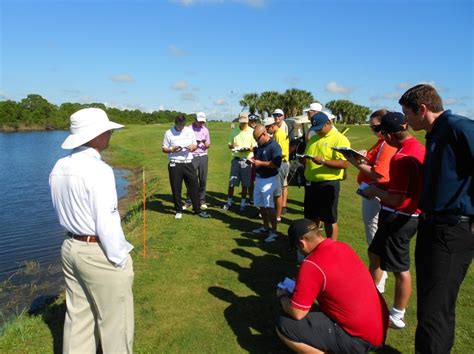 Cogsm Students Get Hands On Experience With Rules Of Golf Keiser